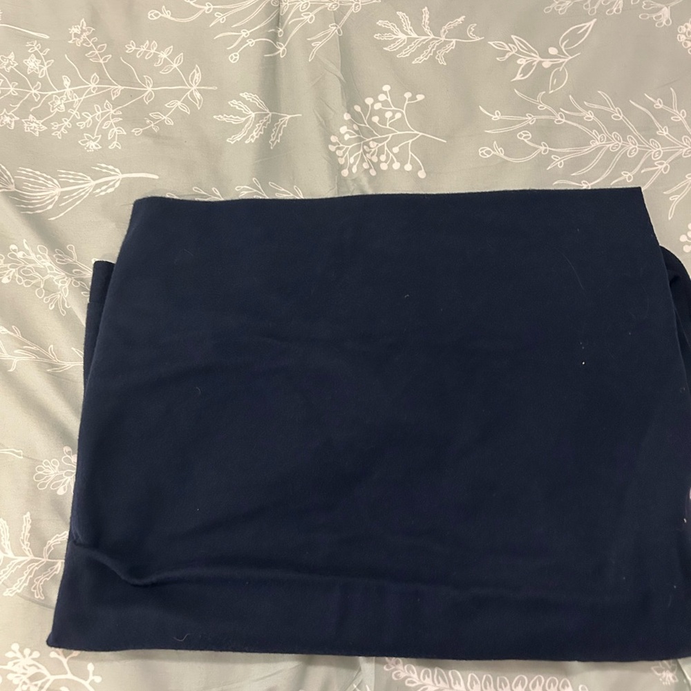 Blue Travel Blanket